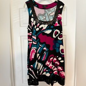 SOLD - Mini dress with sequin detailing